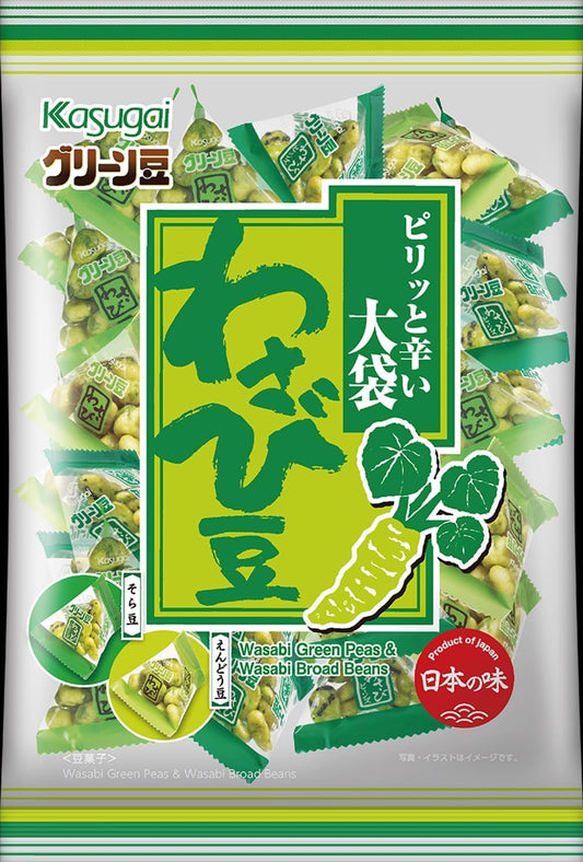 Wasabi Green Peas & Wasabi Broad Beans 240g (Kagugai)