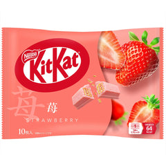 Kit Kat Strawberry Chocolate 10 pieces (Nestle Japan)