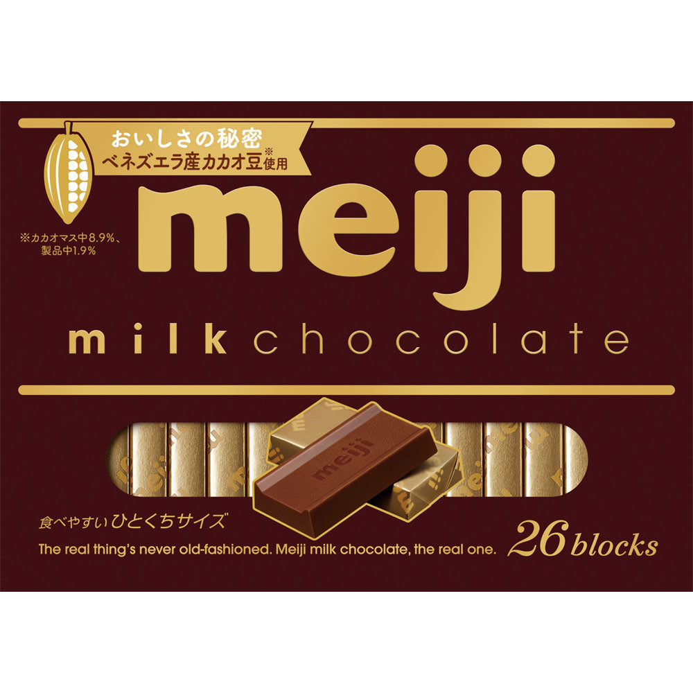 Milk Chocolate 26 pieces (Meiji)